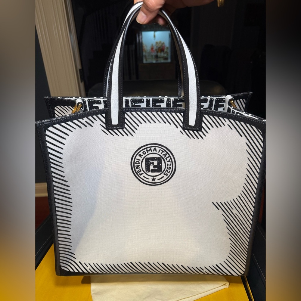 Fendi x Joshua Vides tote bag from the California Sky collection
